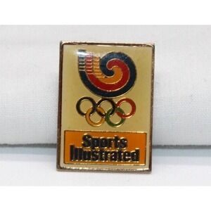 VTG Olympics 1988 Sports Illustrated Pin Hat Lapel Jacket Seoul South Korea